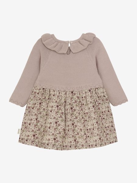 Blomsterkjole shadow gammelrosa