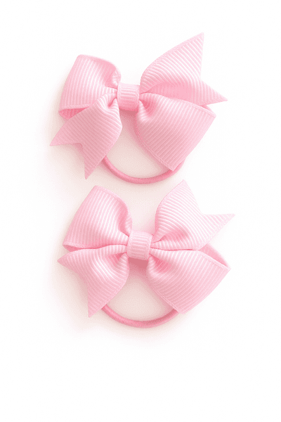 Hårsløyfer - lys rosa